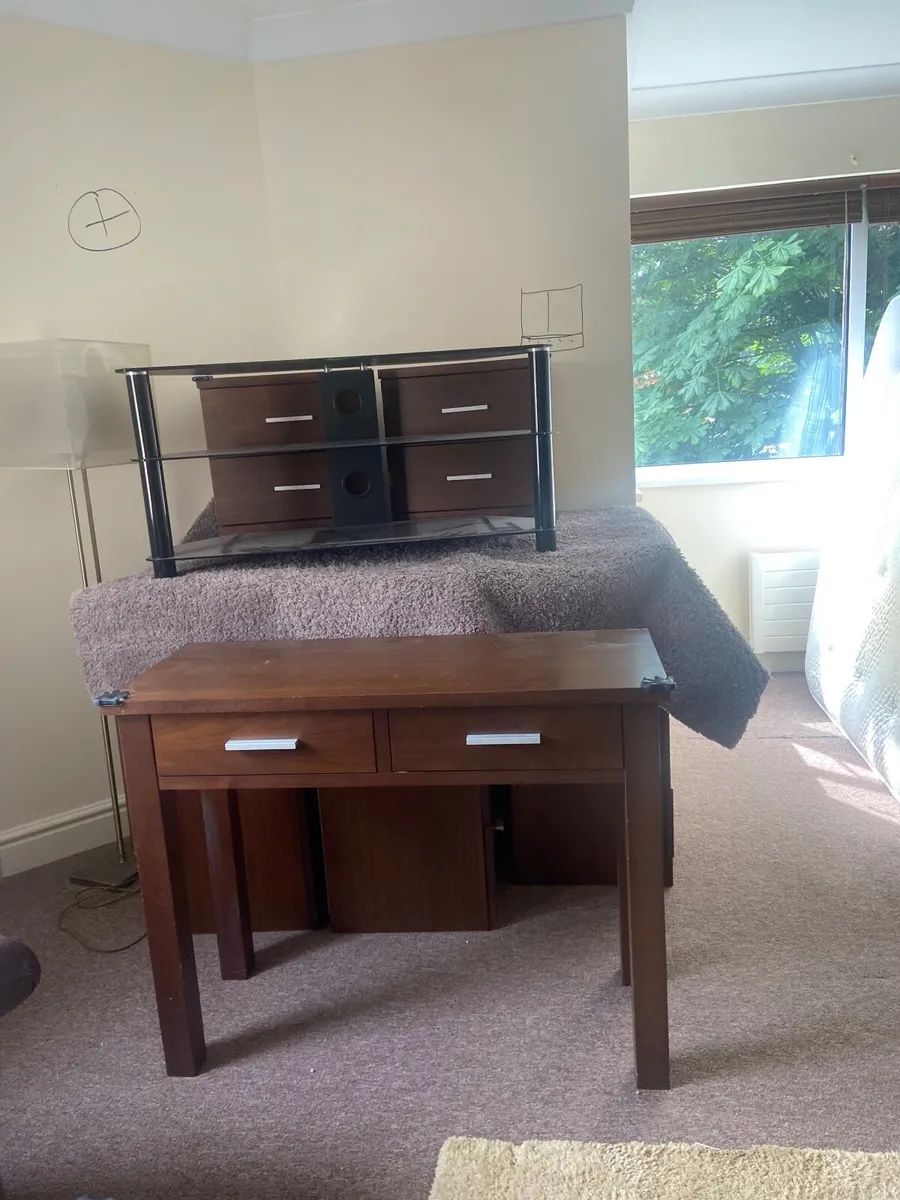 MATCHING DARK WOOD FURNITURE COLLECTION - Image 4