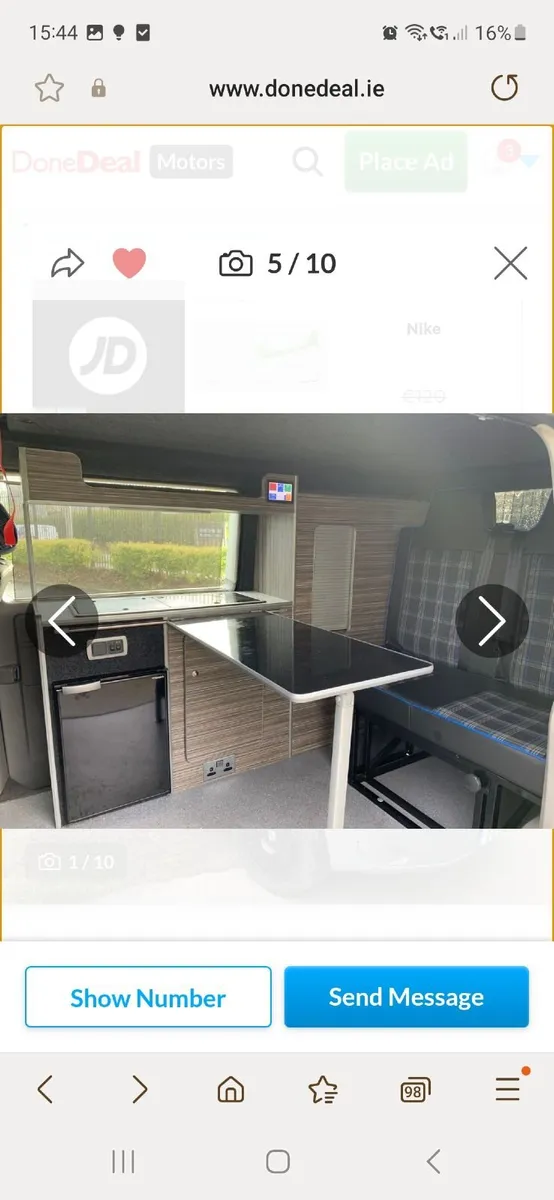 Volkswagon campervan - Image 4