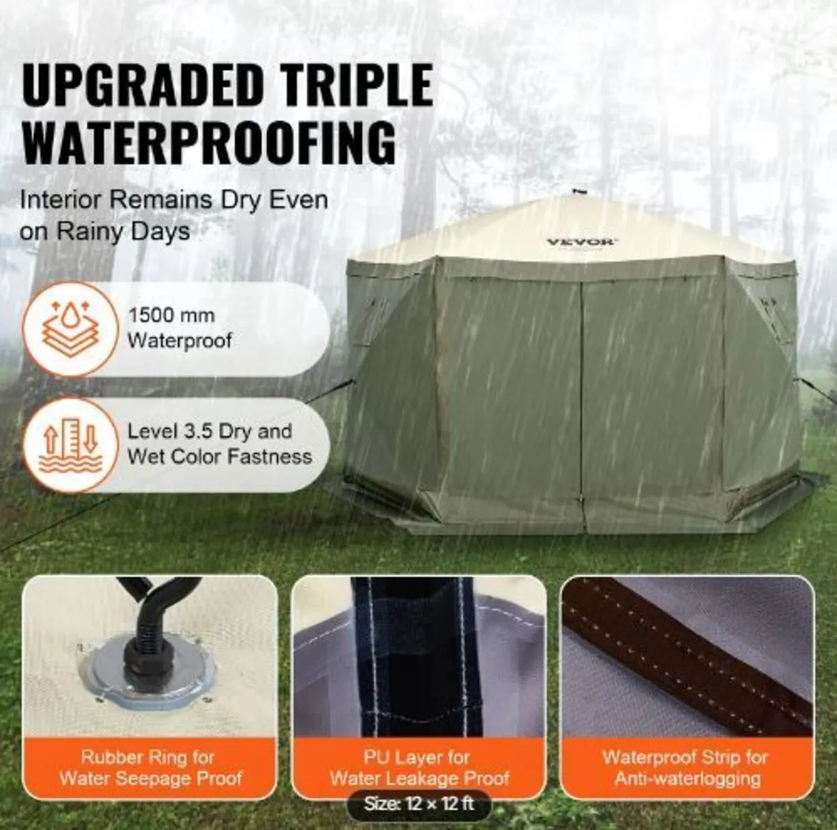 Pop Up Gazebo Tent, Pop-Up - Image 4