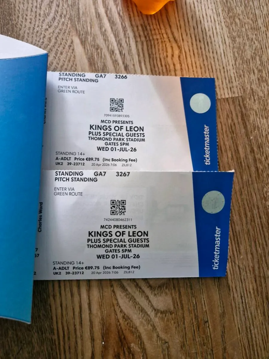 Kings of leon tickets
