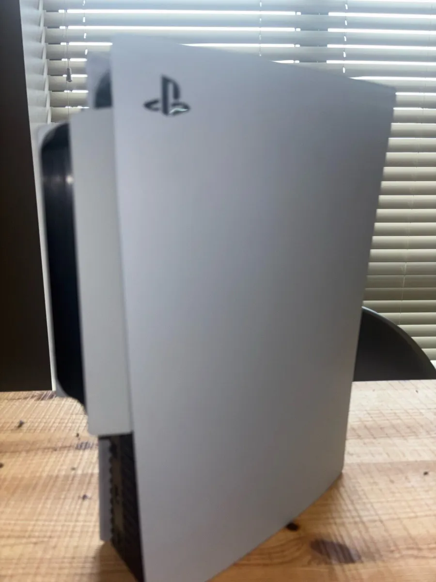 PlayStation 5 digital with box and controllers - Image 4