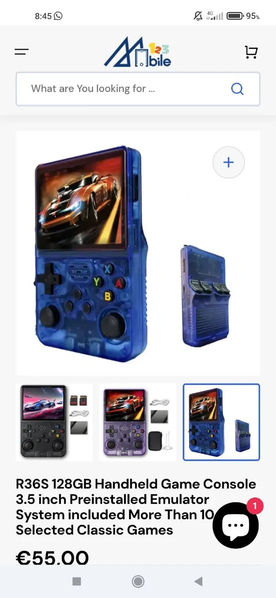 R36S  Retro Handheld Game's Console - Image 1