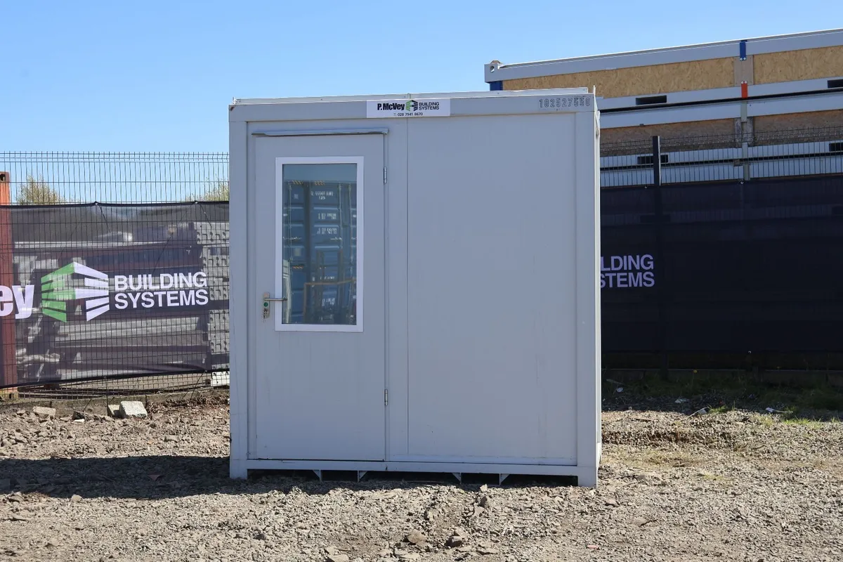 NEW - 8X5FT SECURITY HUT - Image 2