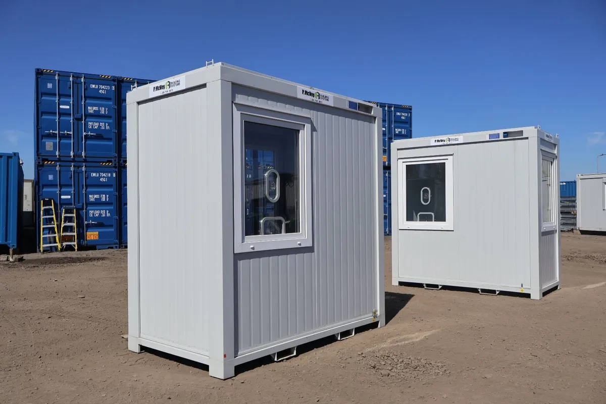 NEW - 8X5FT SECURITY HUT - Image 1