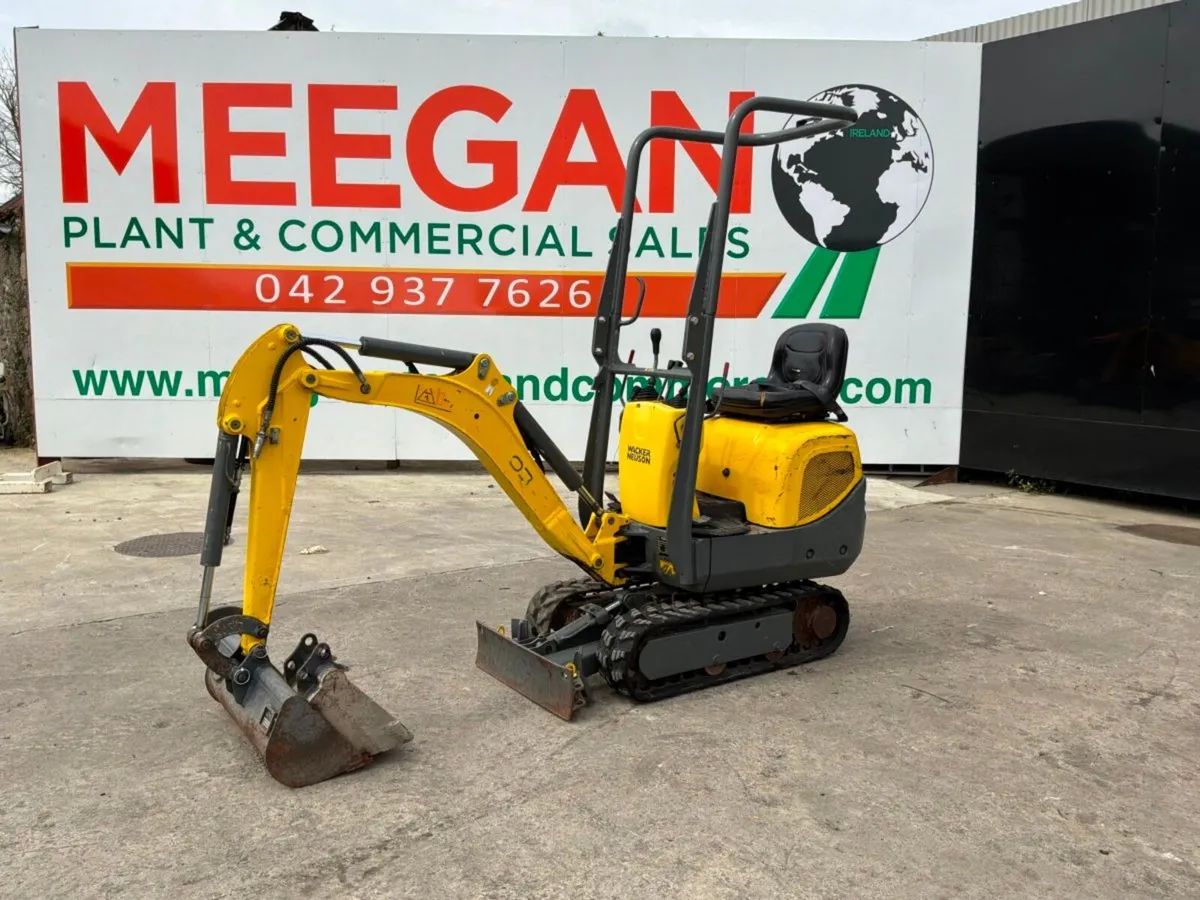 2018 Wacker Nueson 803 micro / mini digger.....211 - Image 3