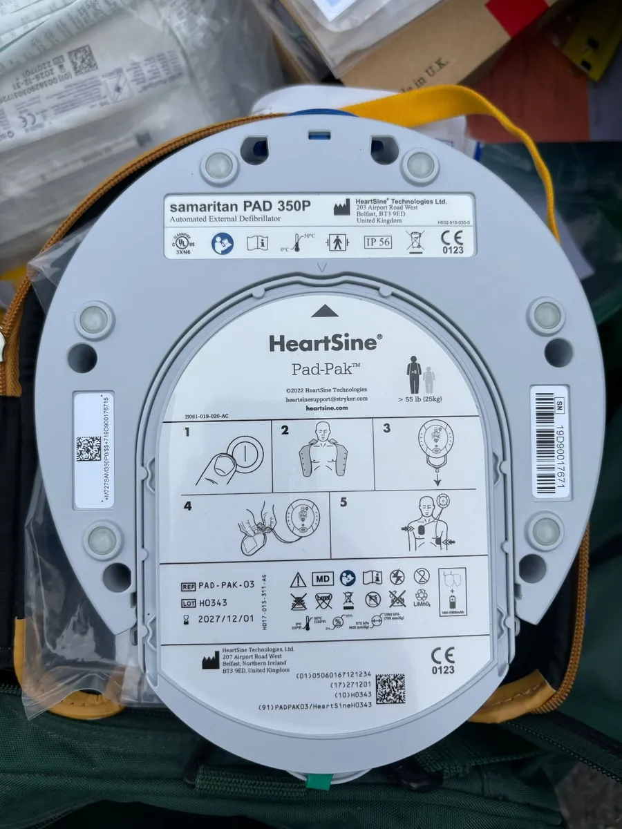AED Defibrillator & First Aid Kit - Image 1