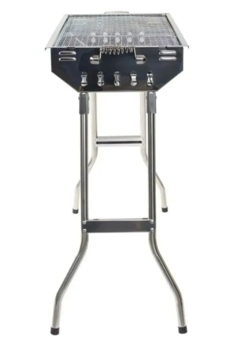 BBQ Grill Outdoor Cooking Camping Portable Set - Image 2