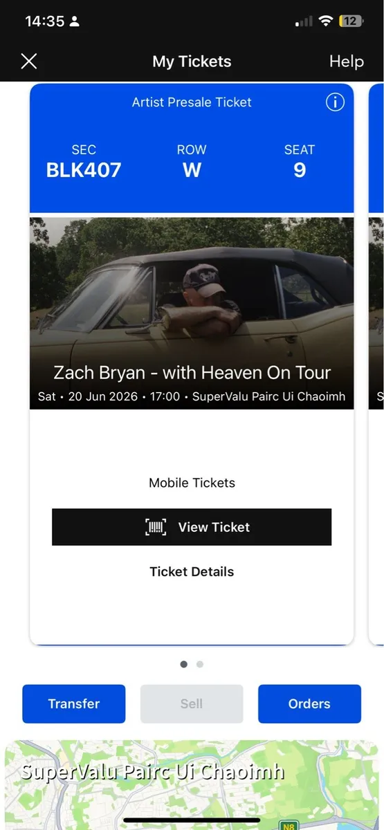 Zach Bryan tickets x 2 - Image 1
