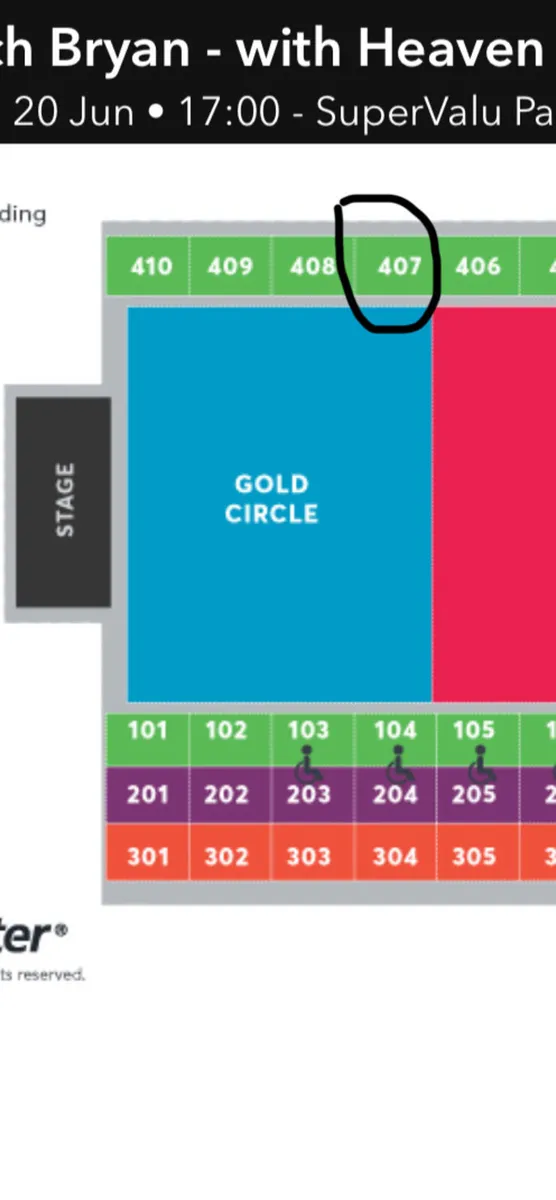 Zach Bryan tickets x 2 - Image 2