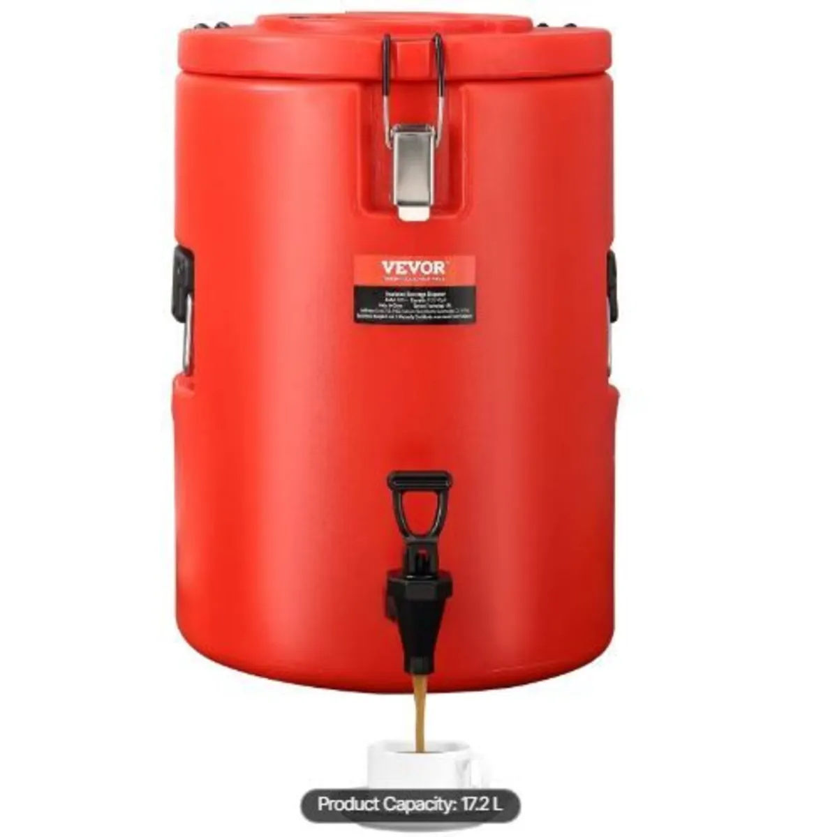 Stainless Steel Insulated Beverage Dispenser - Image 1