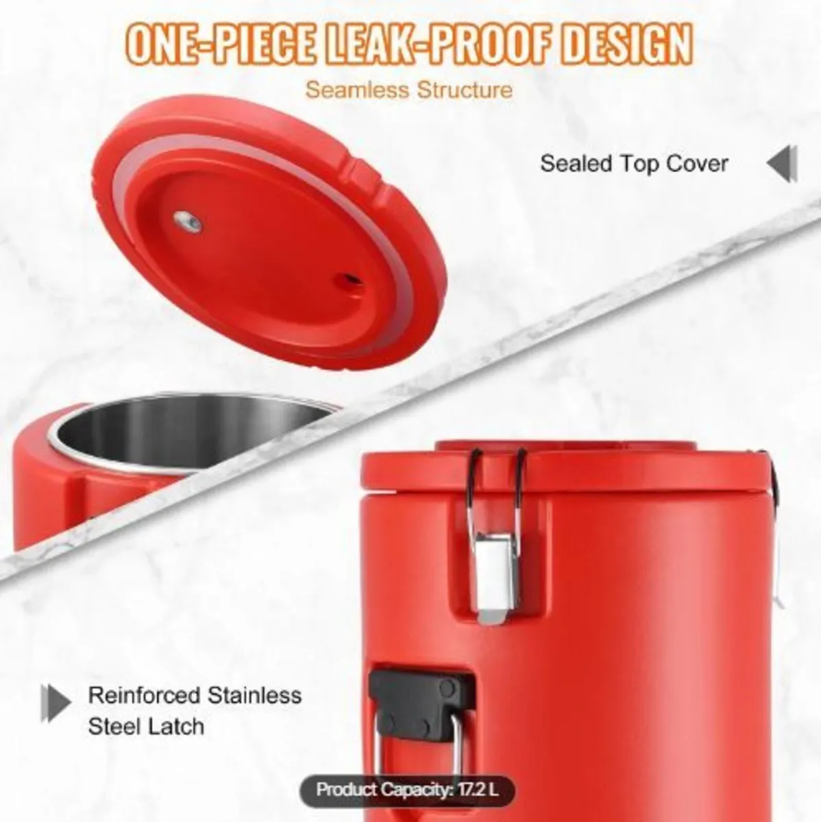Stainless Steel Insulated Beverage Dispenser - Image 2
