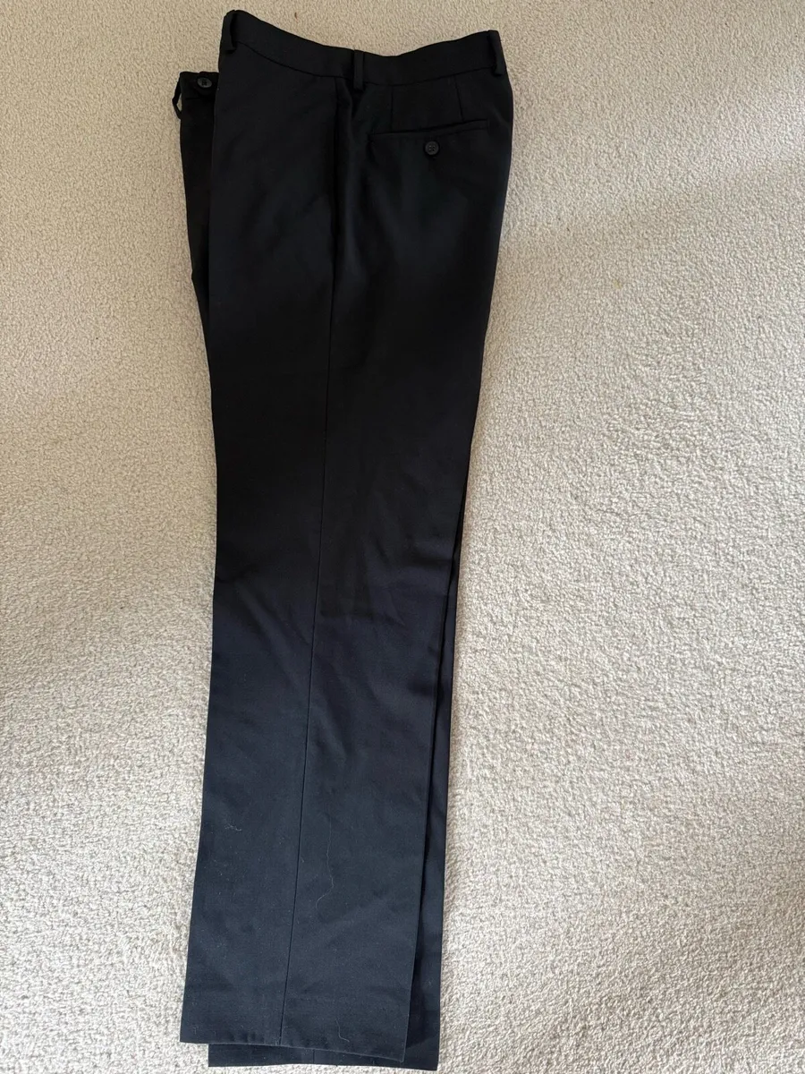 Remus Uomu Mens Black Suit - Slim fit - perfect - Image 4