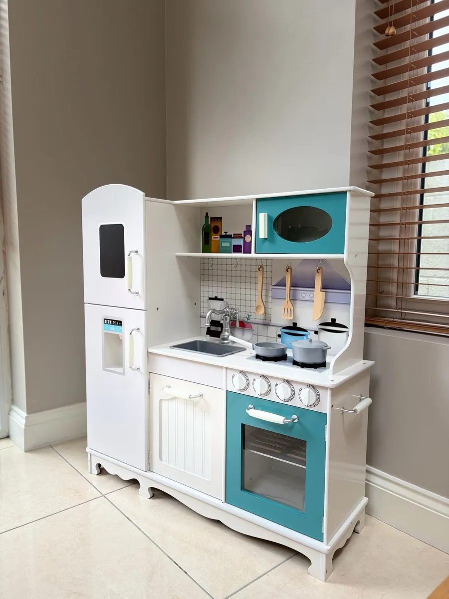 Wooden Pretend Play Kitchen - Image 2