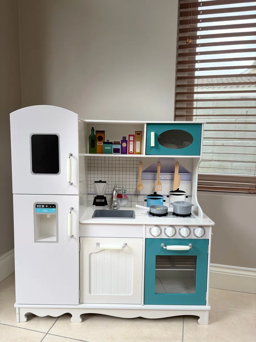 Wooden Pretend Play Kitchen - Image 1