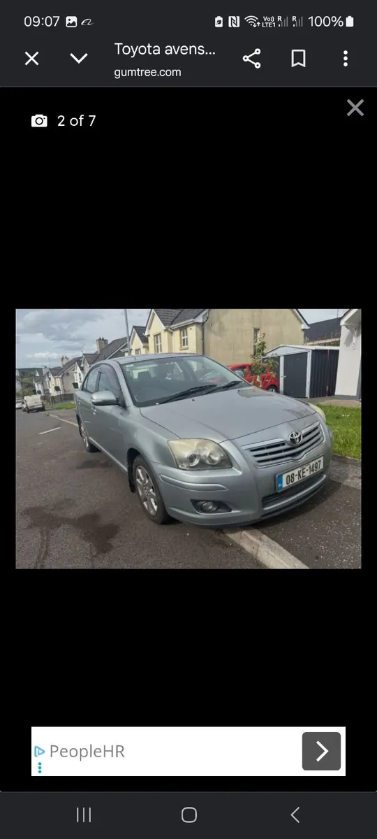 08 toyota avensis 2.0 diesel - Image 1