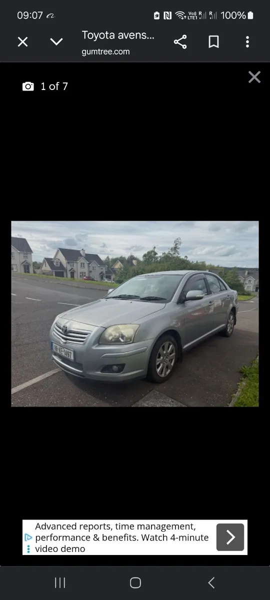 08 toyota avensis 2.0 diesel - Image 2
