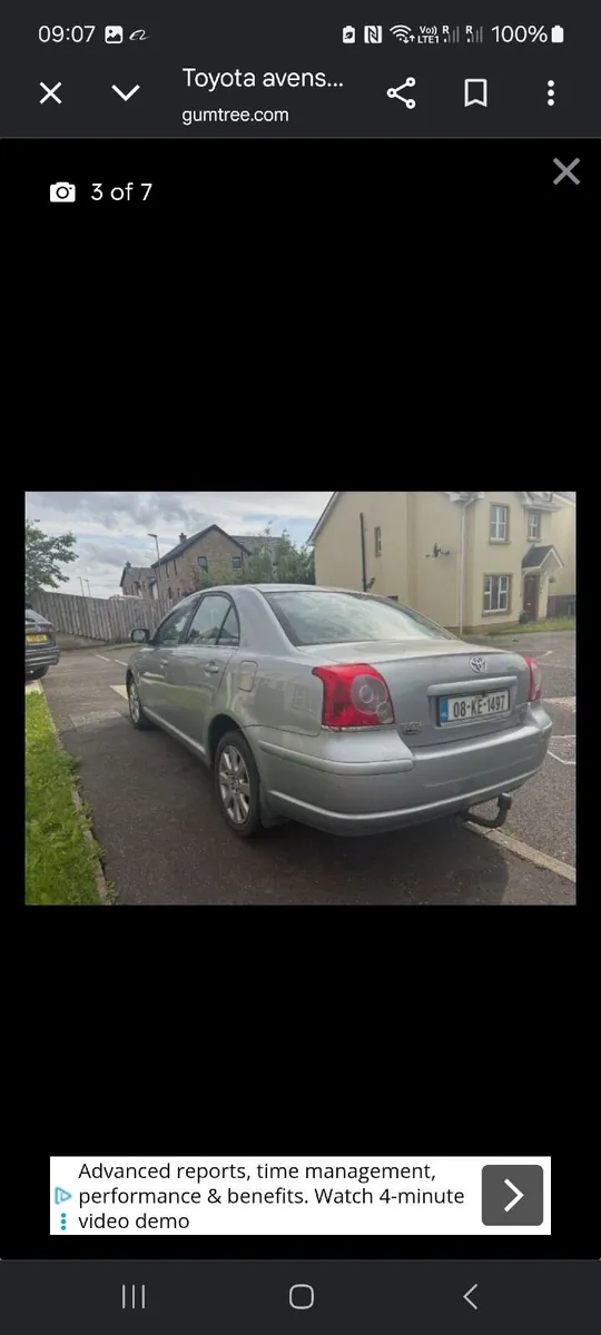 08 toyota avensis 2.0 diesel - Image 3