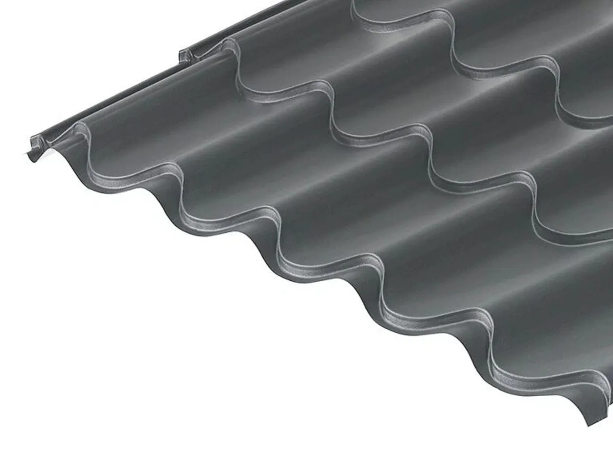 Metal roof King tile and Ruukki Classic Click - Image 3