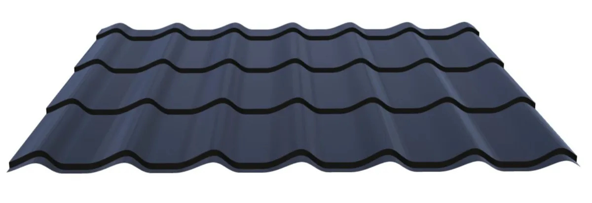 Metal roof King tile and Ruukki Classic Click - Image 4