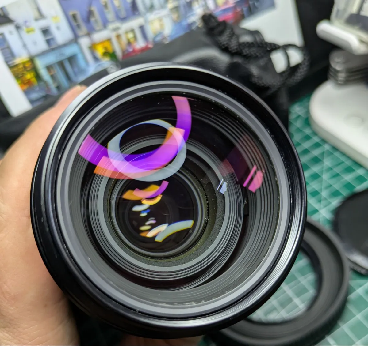 Canon FD mount Tokina AT-X 50-250mm/4-5.6 lens - Image 1