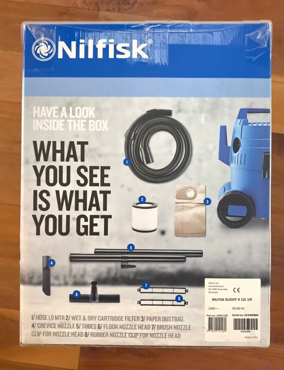 Unopened Nilfisk Buddy II 12 Wet & Dry Vacuum Cl - Image 3