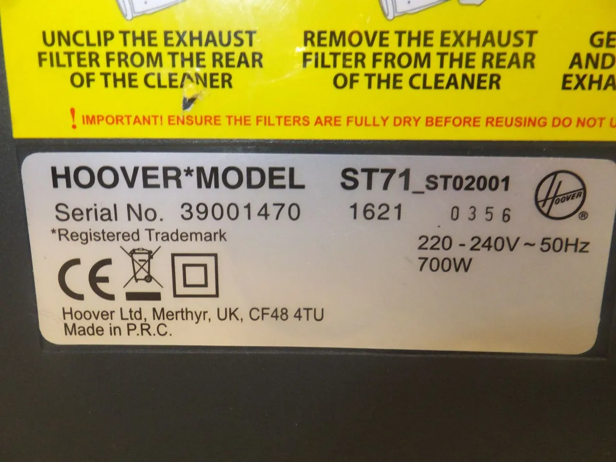 synthesis hoover vacuum cleaner - Image 3