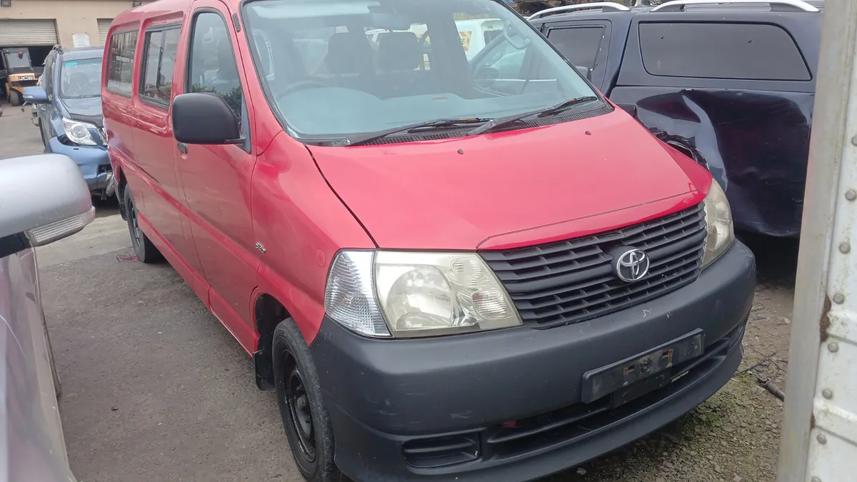 2010 TOYOTA HIACE IS JUST IN FOR BREAKING - Image 1