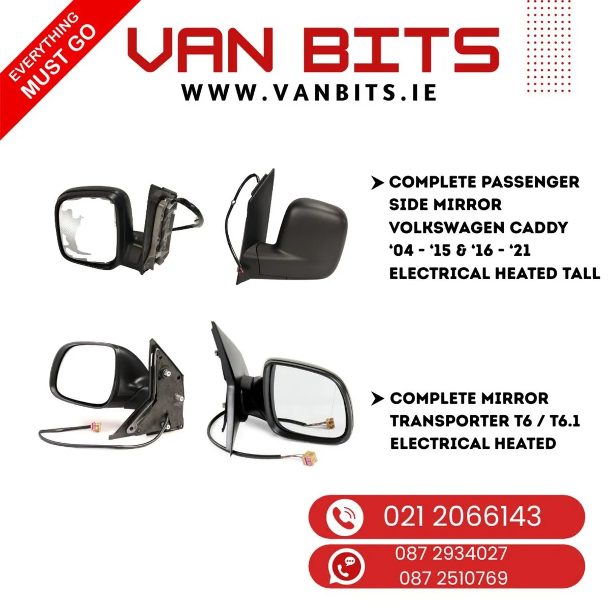 Complete Wing Mirror *BIG SALE* - Image 3