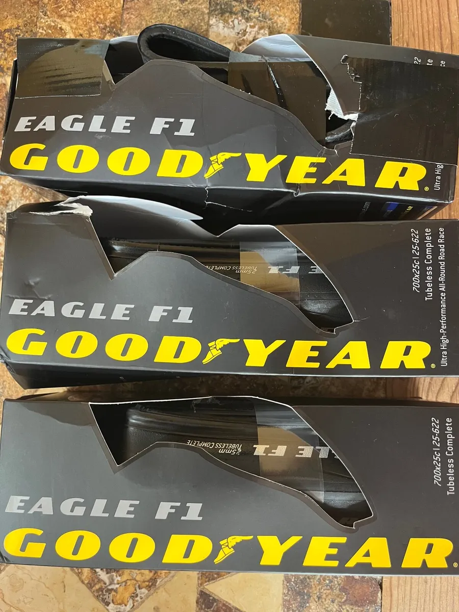 Goodyear Eagle F1 tyre (700x23c) -3 for sale (new)