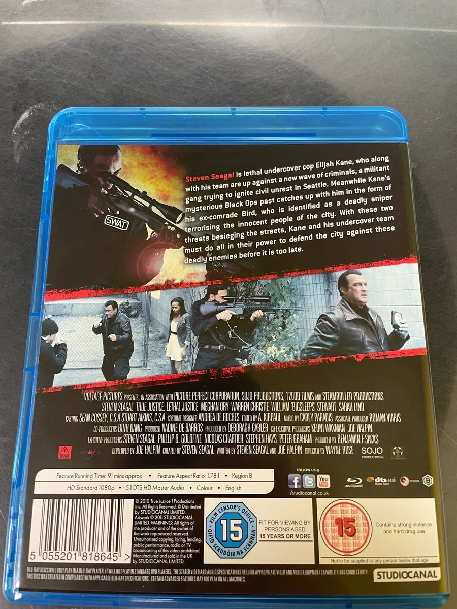 Lethal Justice DVD Blue Ray - Image 2