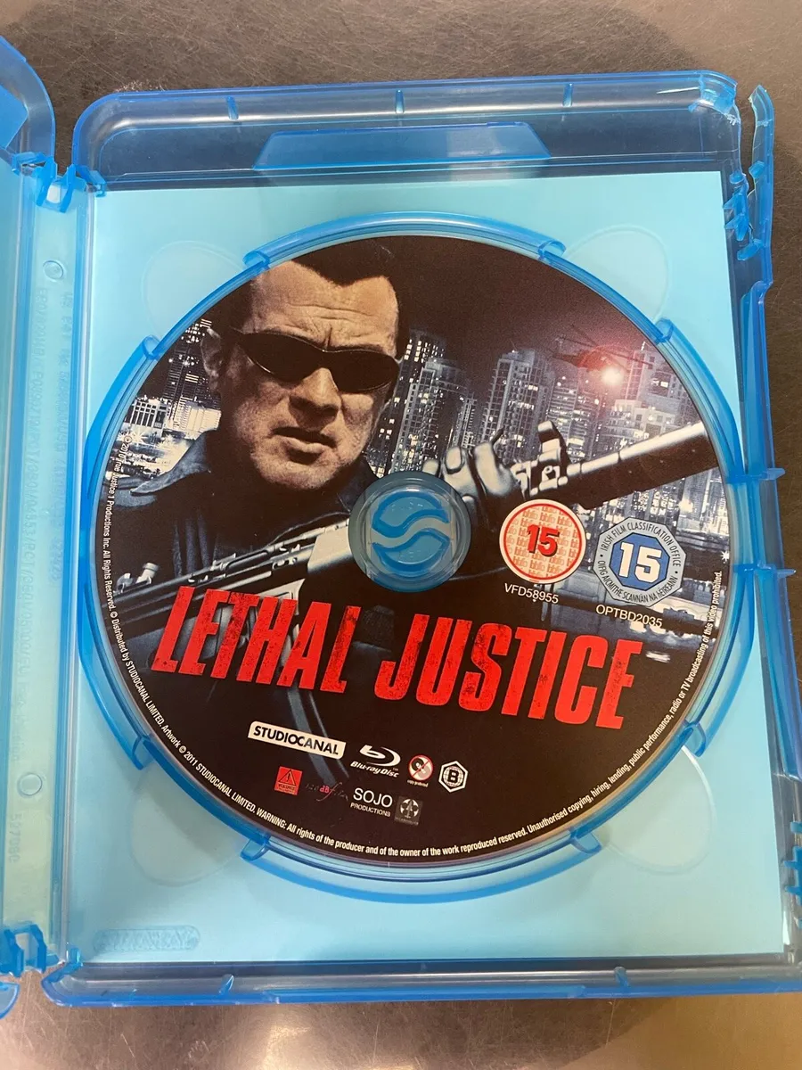 Lethal Justice DVD Blue Ray - Image 3