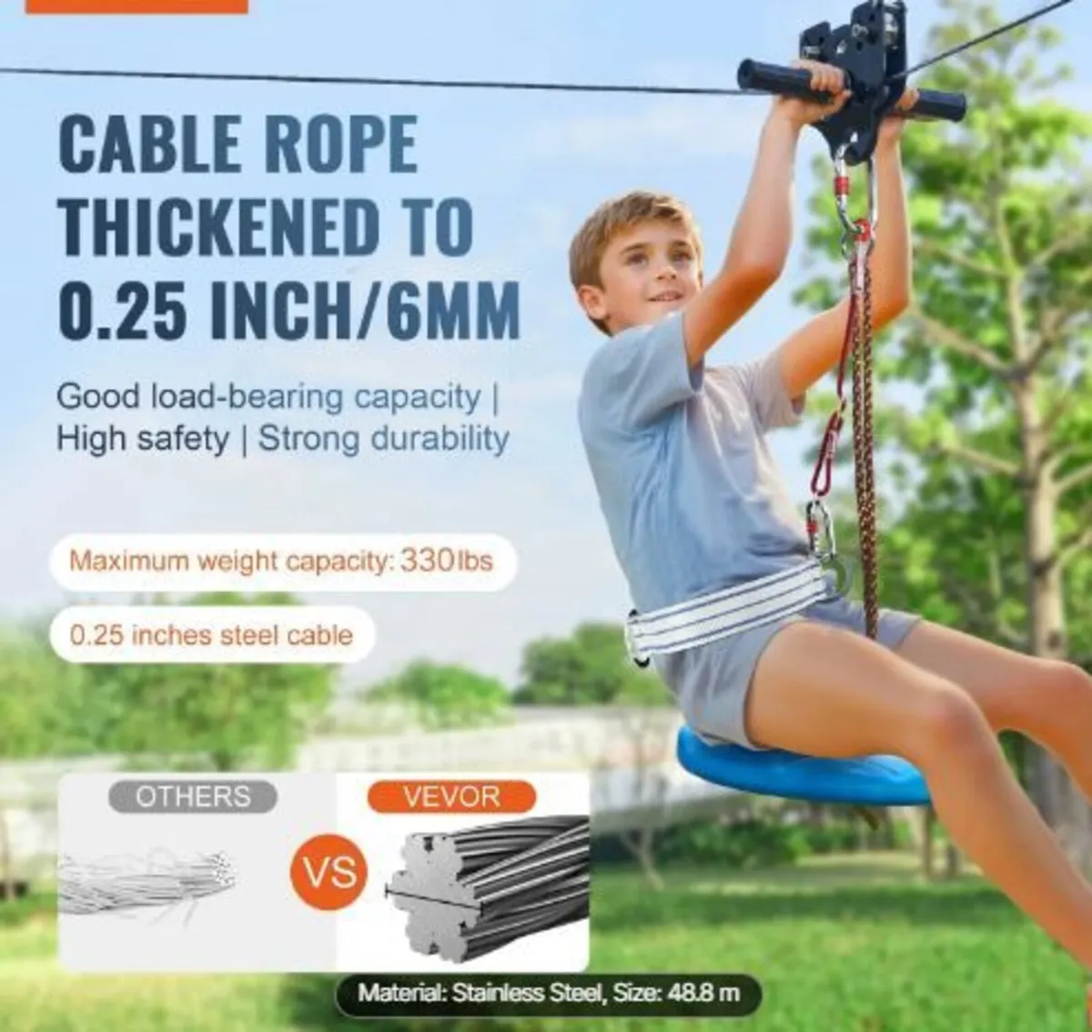 Zipline Kit for Kids and Adult - Image 2