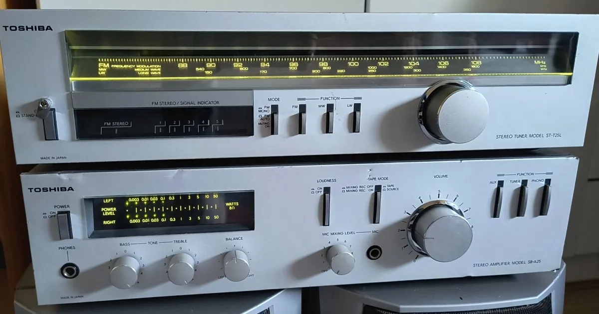 Amplifier Tuner set Audio system Japan - Image 4