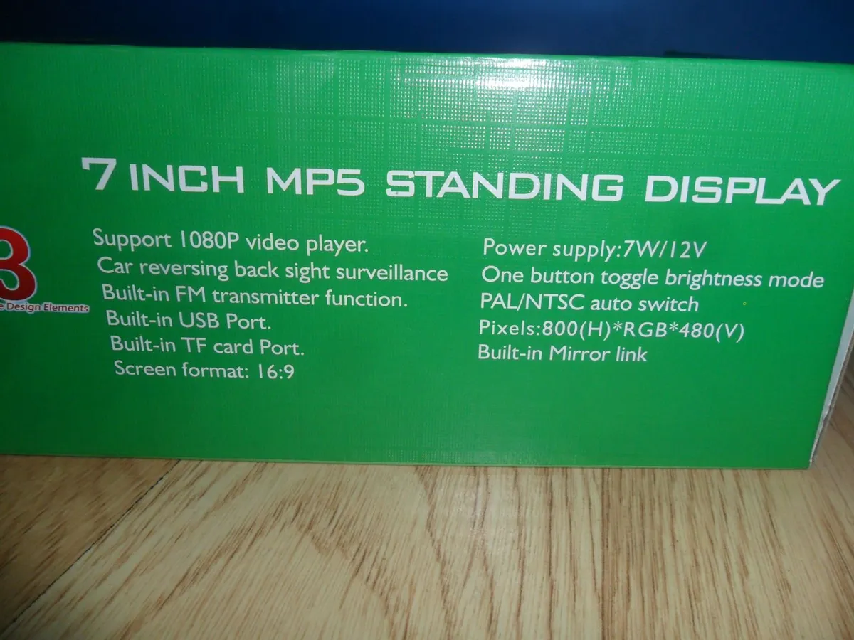 7-inch monitor with USB SD mp5 player - Image 2