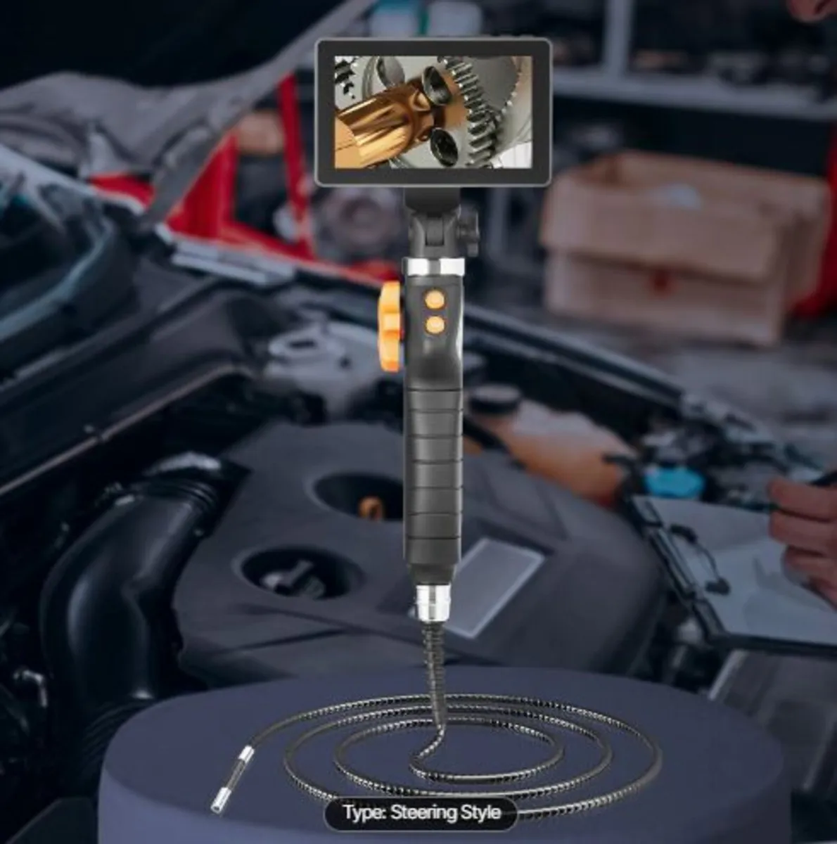 Articulating Borescope Camera with Light - Image 4