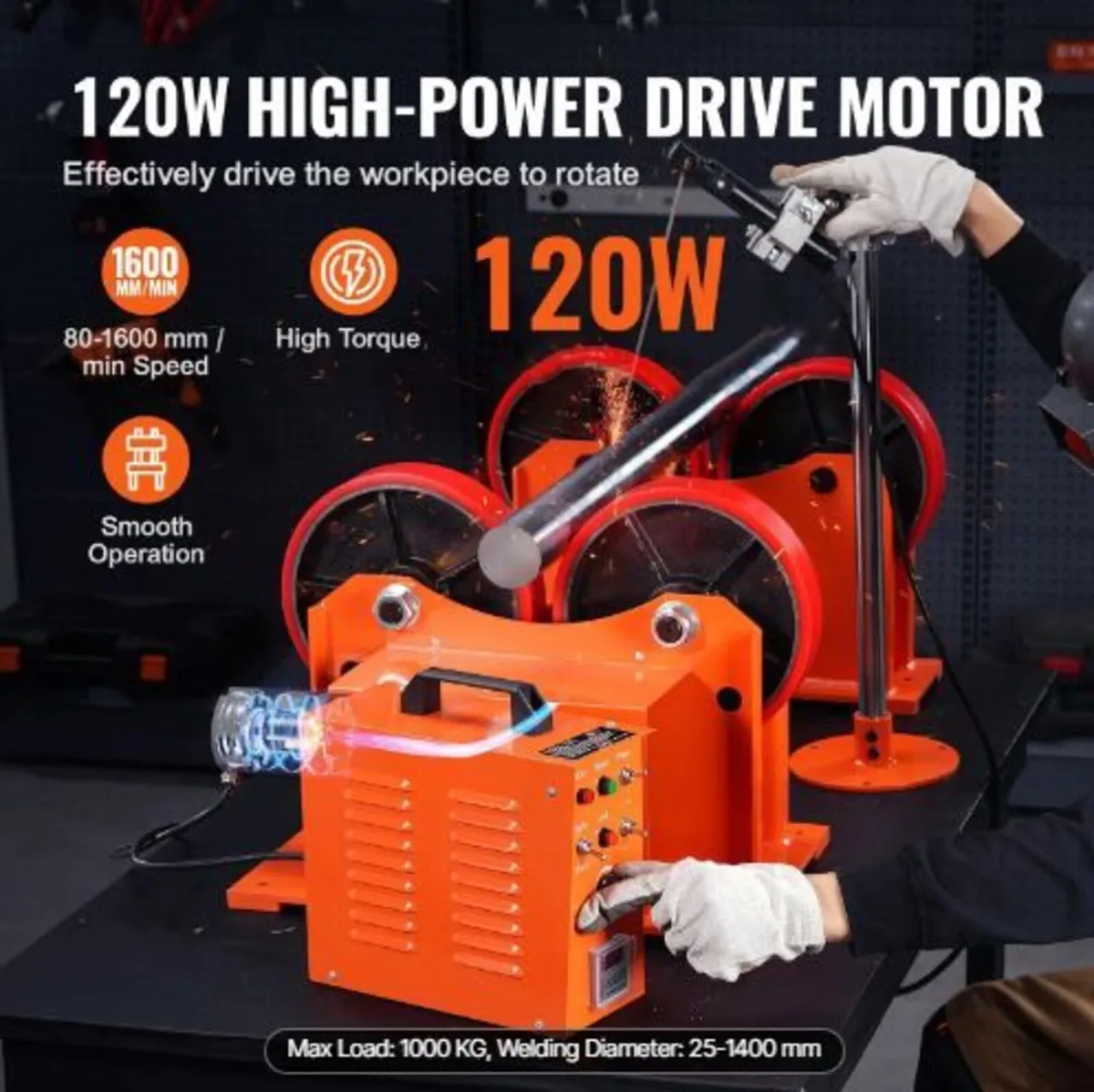 110V Turning Rolls Linkage Roller - Image 4