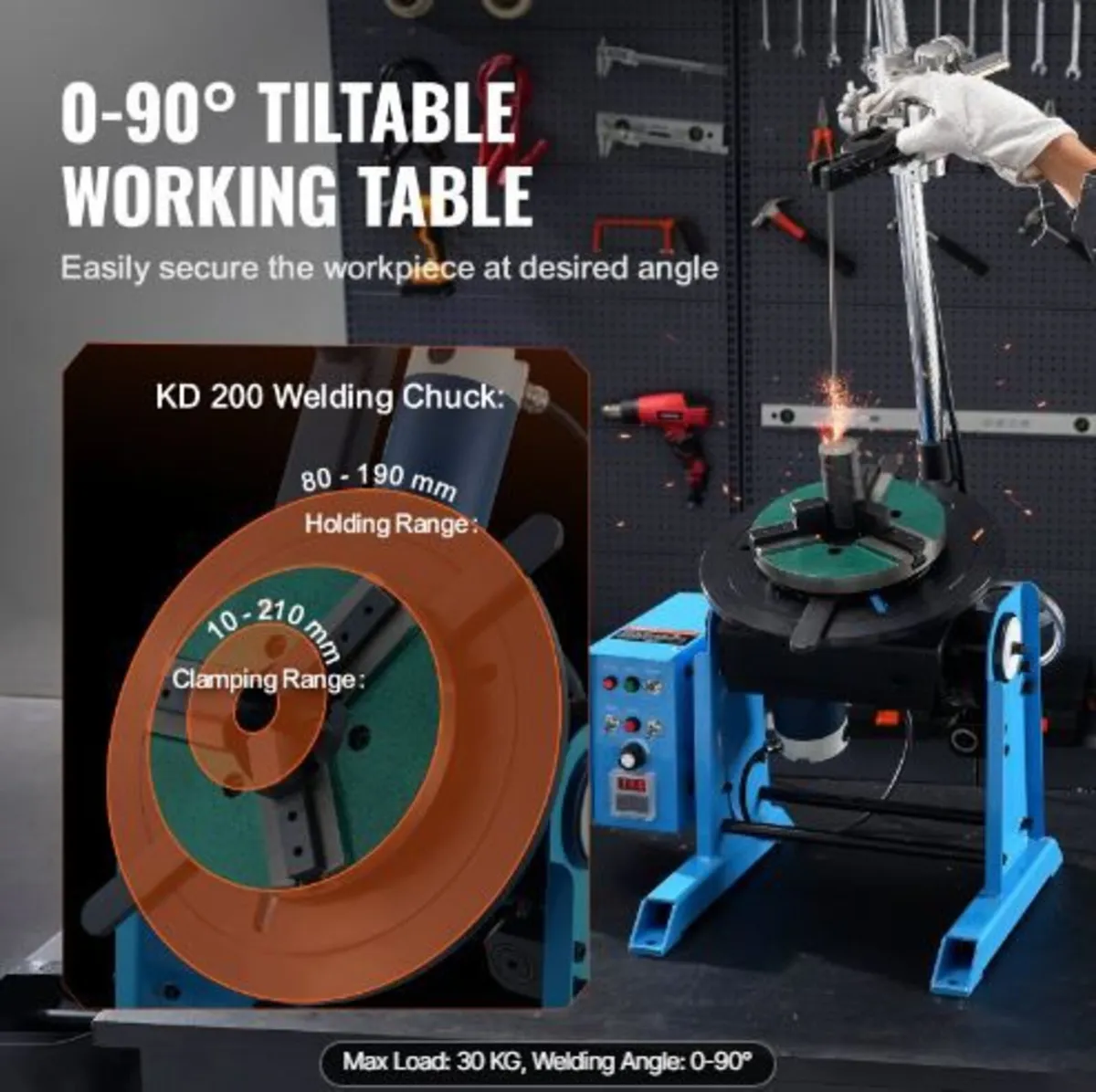 Rotary Welding Positioner 30KG - Image 3