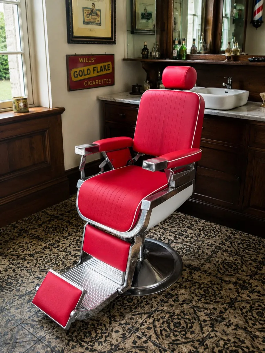 Vintage REM Barbers Chair. - Image 1