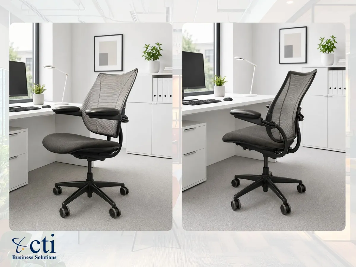 200 X Humanscale Liberty Office Chairs - Grade A - Image 1