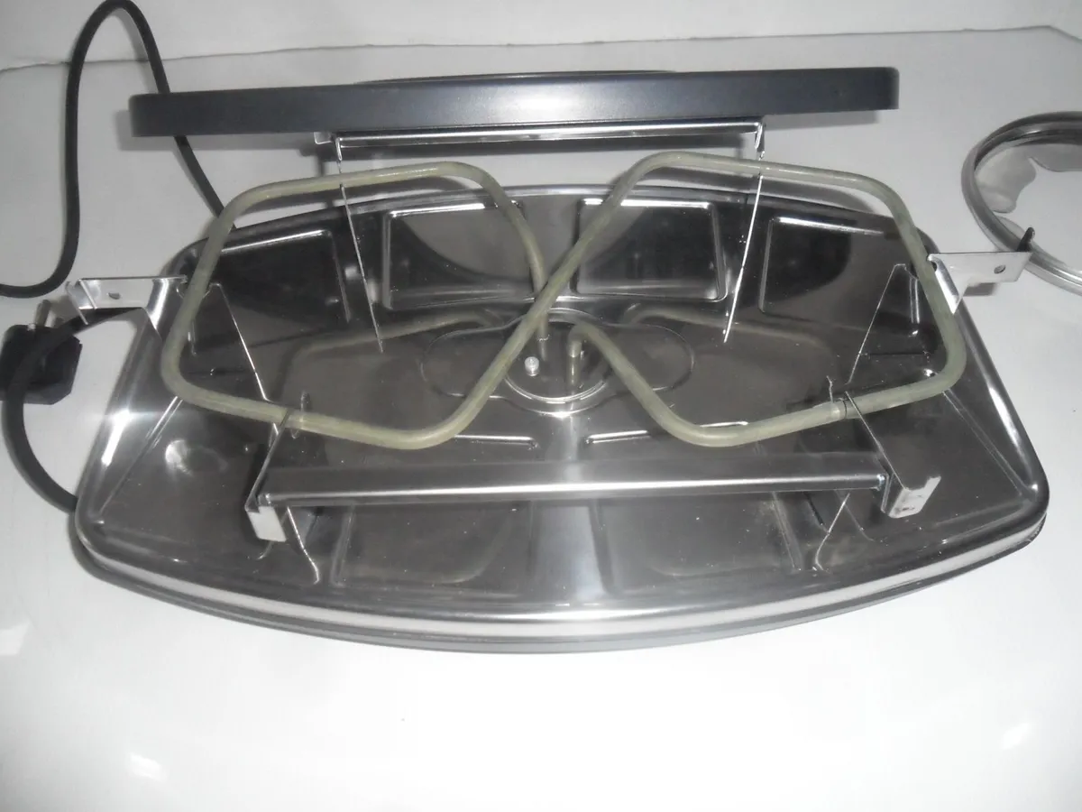 raclette grill with natural stone - Image 2