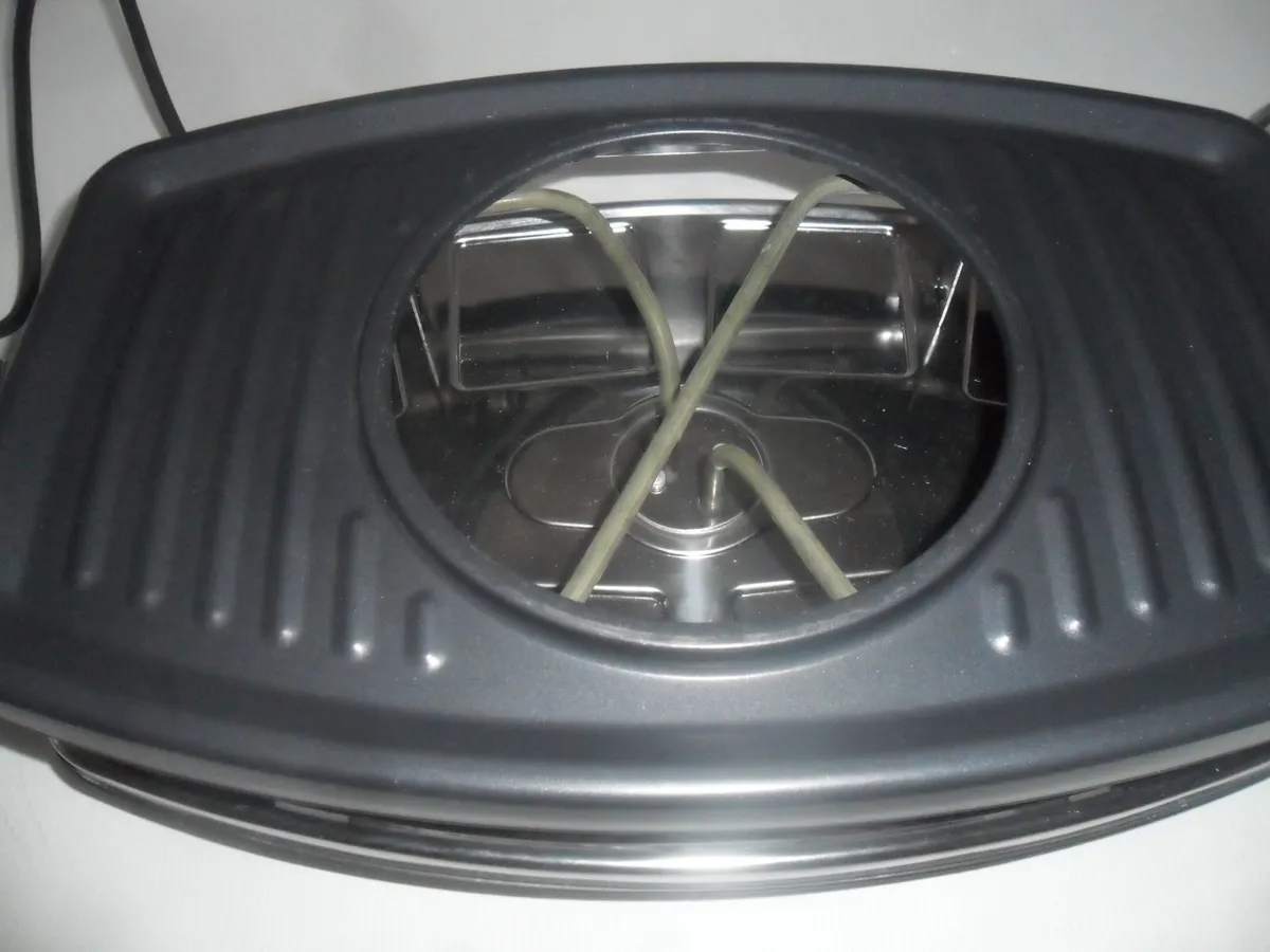 raclette grill with natural stone - Image 3