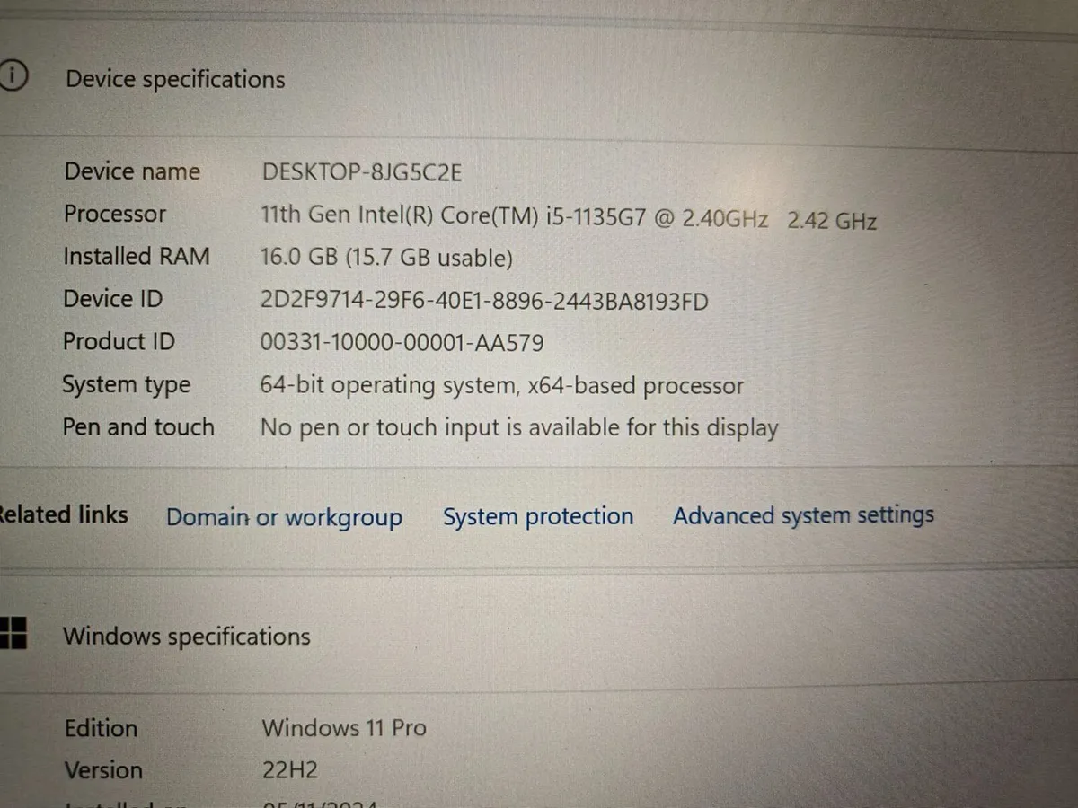 HP Elitebook 830 G8 | i5 (11th gen) | 16GB | 512GB - Image 3
