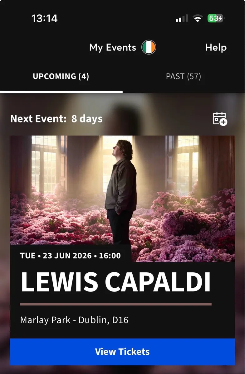 Tickets Lewis Capaldi Tues June 23