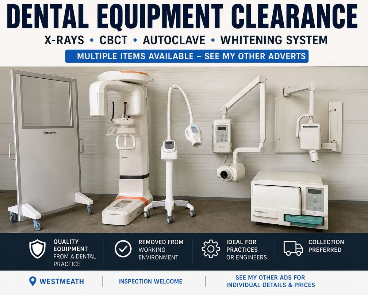 Dental Equipment Clearance – Vatech CBCT & More