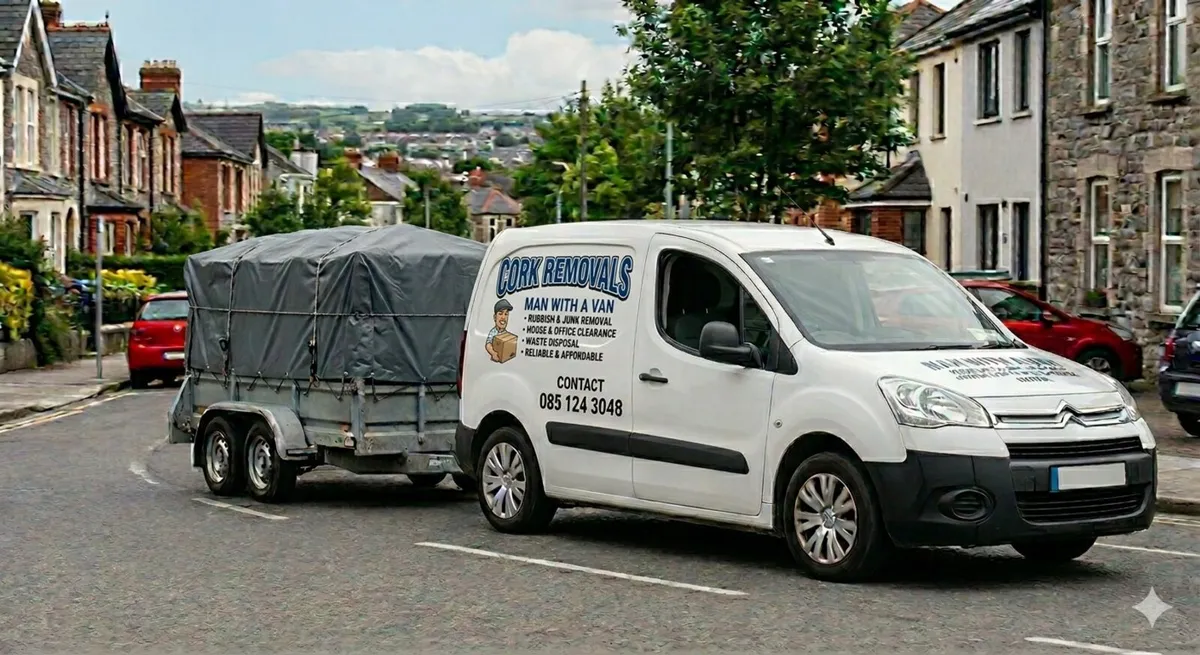 Reliable Man with a Van + Trailer Service
