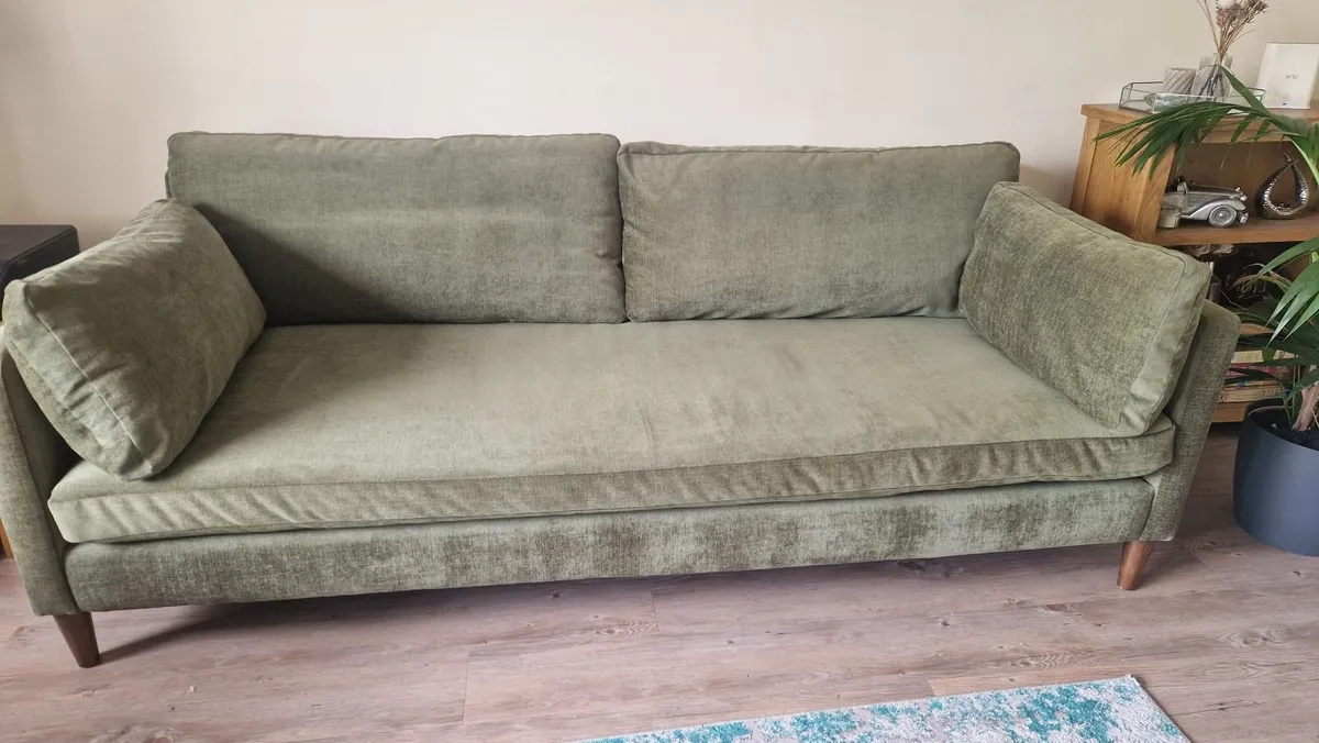 Sofa 3 Seater Fabric - Image 2
