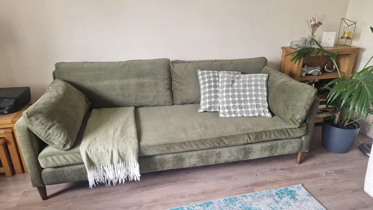 Sofa 3 Seater Fabric - Image 1