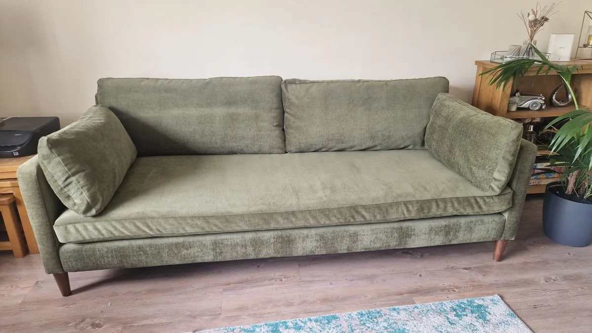 Sofa 3 Seater Fabric - Image 4