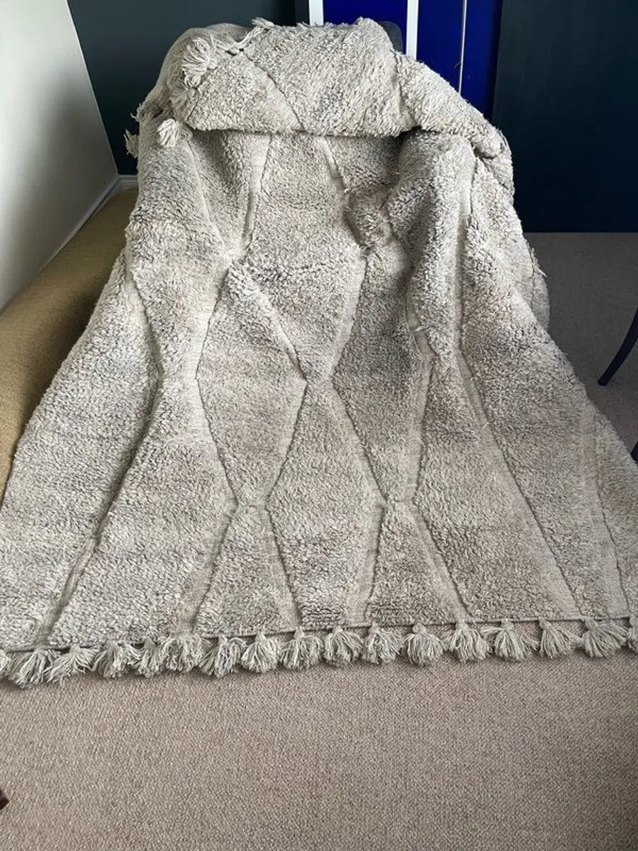 Berber style 100% wool rug , ikea