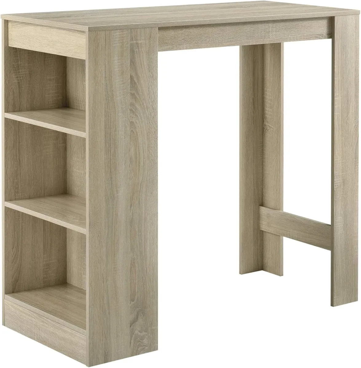 Modern Breakfast Bar Table Kitchen Dining Table wi - Image 3
